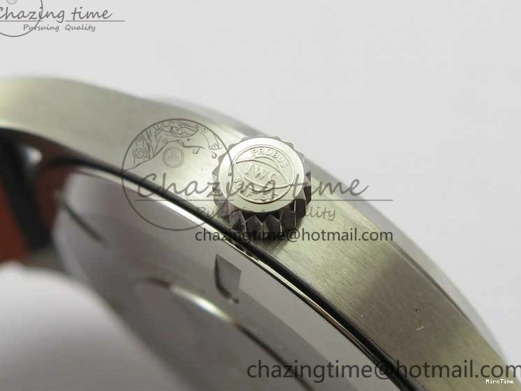 MIROTIME 0203 MARK XVIII Le Petit Prince IW327004 SS FKF 1:1 Best Edition Blue Dial On Brown Leather Strap Trendsetting 7117